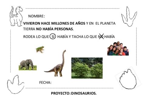 Didacticos Actividades De Dinosaurios Para Niños De Preescolar   Varios ...