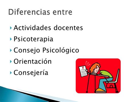 Diferencia entre orientación y consejeria