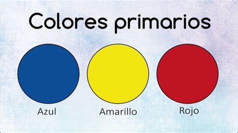 Diferencias entre colores primarios y secundarios | Cuadro ...