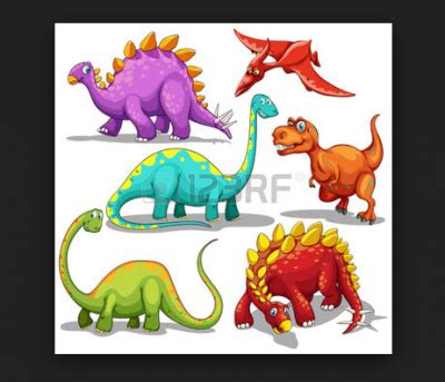 diferentes especies de dinosaurios para niños | Dibujo de ...