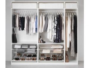 Diferentes opciones de armarios modulares Ikea para tu ropa