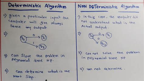Difference Between Deterministic And non Deterministic ...