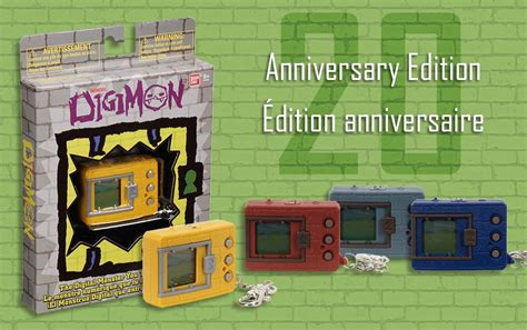 Digimon 20th Anniversary V Pets Can Be Preordered at ...