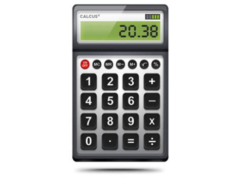Digital calculator icon | Free PSD File