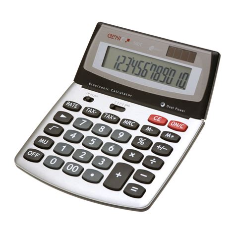 Digital Lcd Calculator 12 Digit Pocket Size Desktop Desk ...