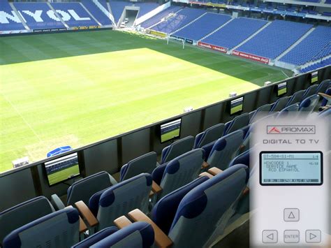 Digital to Tv en el nuevo estadio del RCD Español