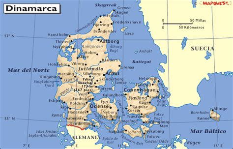 Dinamarca | Dinamarca, Dinamarca mapa y Copenhague