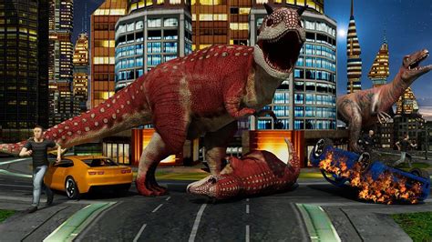 Dino Caza Ciudad Ataque Violencia Dinosaurio Juego for Android APK ...