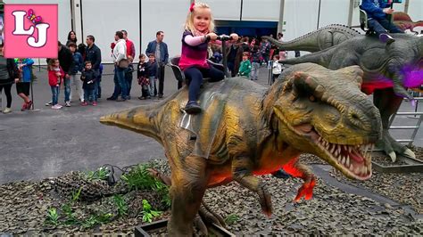 DINO EXPO XXL #2 │ Валерия на выставке динозавров!!!   YouTube