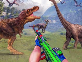 Dino Hunter 3D . Online Games . BrightestGames.com
