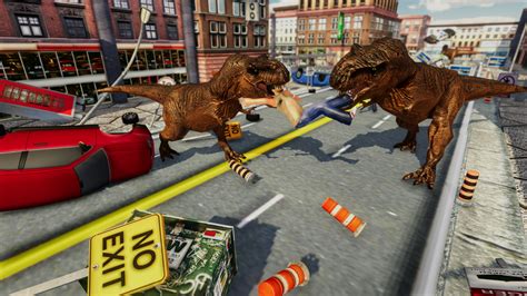 Dino in City 3D : Free island games for kids game jump gun fight attack ...