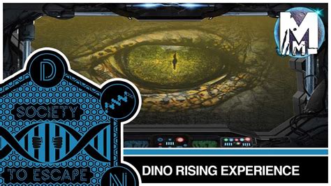 Dino Rising Experience Azul y Rojo   Mad Mansion Escape ...