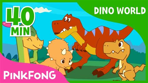 Dino World | T Rex and more | +Compilation | Dinosaur ...