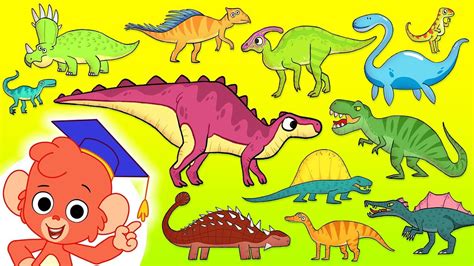 Dinosaur ABC | Learn Dinosaurs for Kids | alphabet ...