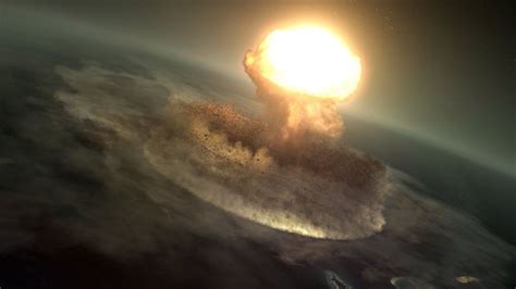Dinosaur asteroid hit  worst possible place    BBC News