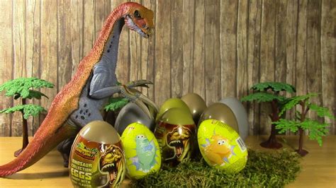 Dinosaur Collection Surprise Eggs, Huevos Sorpresa Dinosaurios   YouTube