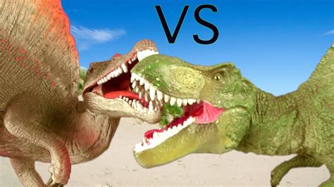 Dinosaur Fight Dinosaur Battle TYRANNOSAURUS VS ...