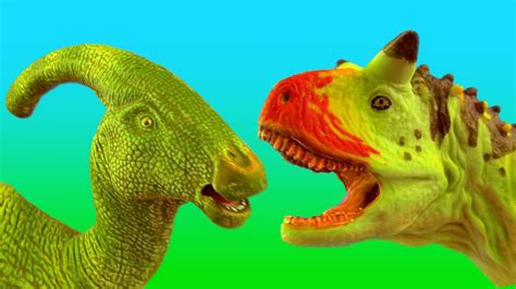 Dinosaur Fight Dinosaurs Battle Carnotaurus vs ...