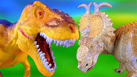 Dinosaur Fight Dinosaurs Battle T rex Tyrannosaurus vs ...