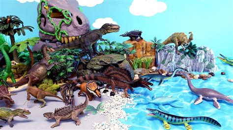 Dinosaur Island   Fun Dino Figurines   YouTube