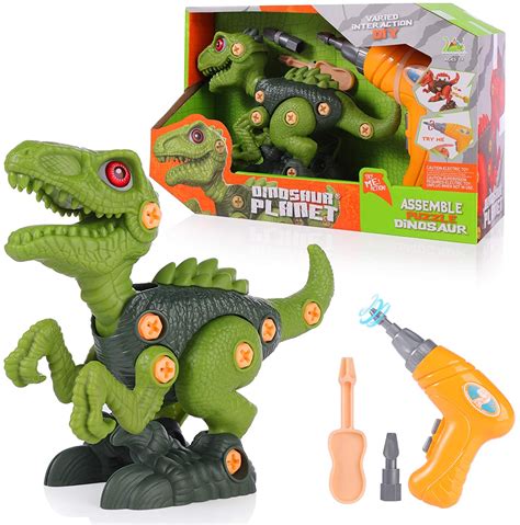 Dinosaur Toys with Electric Drill for Educating STEM ...