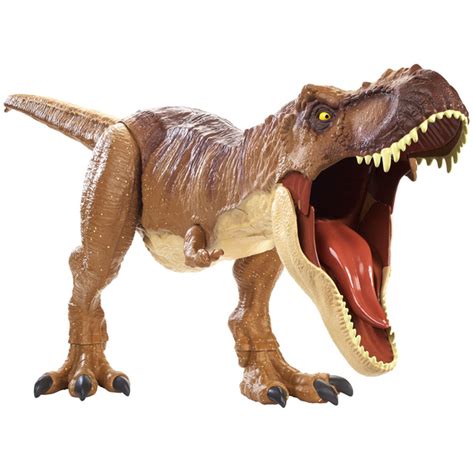 Dinosaure super colossal T Rex Mattel : King Jouet ...
