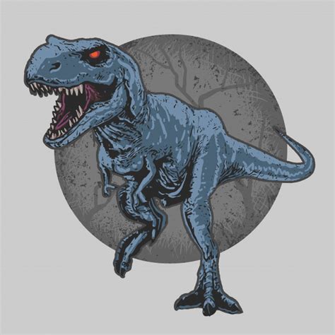 Dinosaurio bestia salvaje t rex capas editables vector ...
