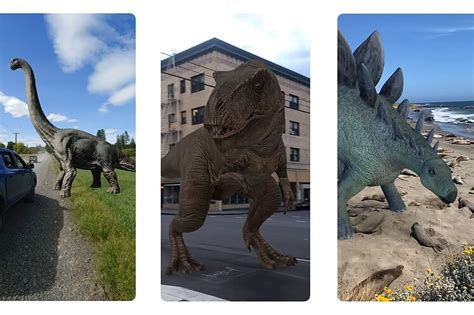 Dinosaurios 3D de Google: así puedes tener un Parque Jurásico en el ...