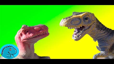 Dinosaurios de Juguete en el Parque ★   YouTube