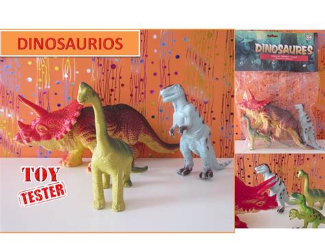 Dinosaurios de juguete Velociraptor Triceratops ...