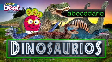 DINOSAURIOS EN ESPAÑOL PARA NIÑOS ABECEDARIO ABC Dinosaurs ...
