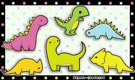 Dinosaurios kawaii | Cute kawaii drawings, Cute images, Kawaii drawings