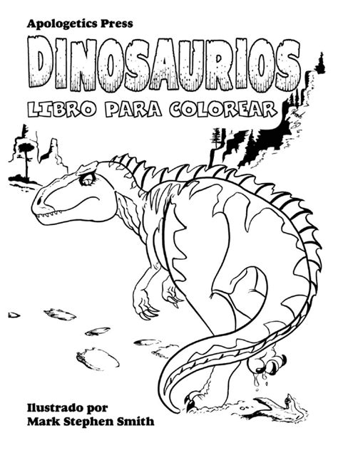 Dinosaurios Libro Para Colorear  Spanish    Parte 1.pdf | Dinosaurios ...