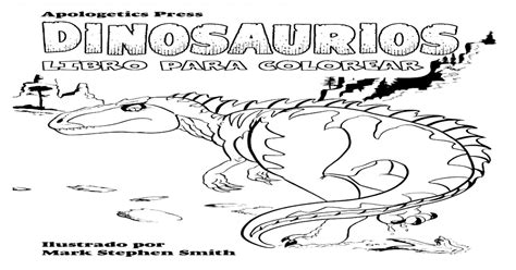Dinosaurios Libro Para Colorear  Spanish .pdf