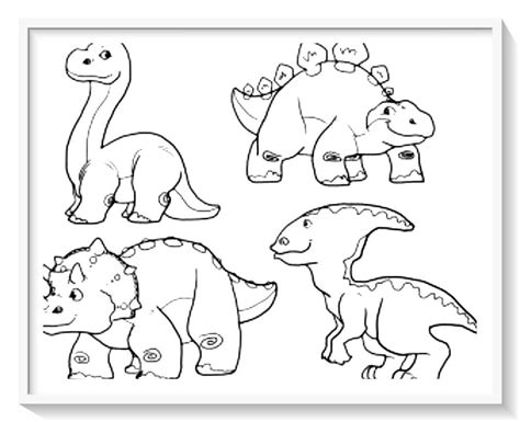 Dinosaurios para colorear + 170 imágenes de dinosaurios ...