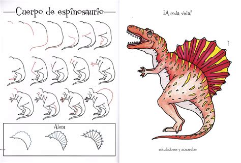 Dinosaurios para dibujar   Editorial Acanto s.a.