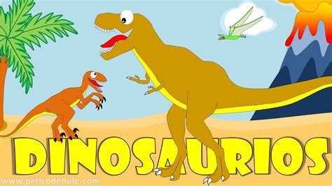 Dinosaurios para niños   Sonidos y nombres de Dinosaurios ...