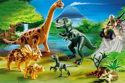 dinosaurs | Dinosaurios, Animales y sus crias, Playmobil