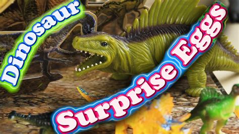 Dinosaurs eggs Surprise toys   Huevos de dinosaurio, Huevo sorpresa ...