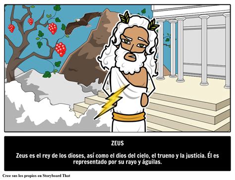 Dios Griego del Cielo de Zeus | Jefe del Panteón Griego