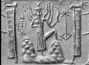 dios utu o shamash | Artefactos antiguos, Alienígenas antiguos, Antigua ...