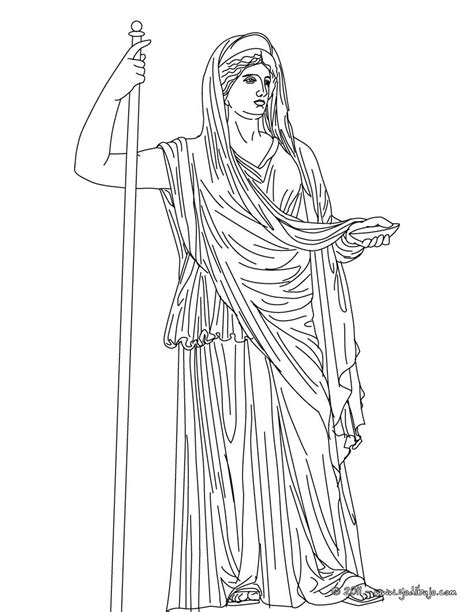 DIOSA HERA para pintar, diosa griega matrona | Hera greek goddess ...
