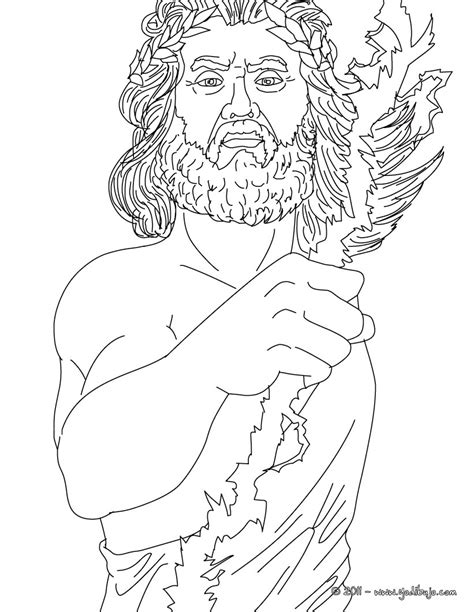 Dioses griegos para colorear   Imagui