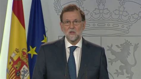 Discurso de Mariano Rajoy ante la Declaración de Independencia de ...