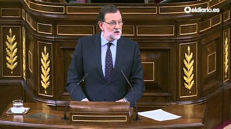 Discurso íntegro de Mariano Rajoy en la segunda sesión de investidura ...