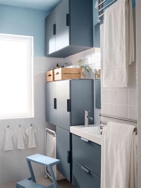 Diseña un baño pequeño con mucho espacio para guardar cosas   IKEA