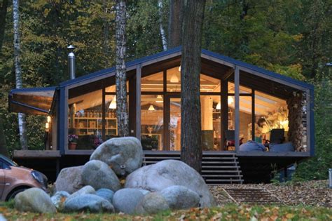 Diseño casa de campo moderna de madera | Construye Hogar