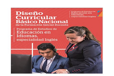 Diseño Curricular Básico Nacional de la Formación Inicial Docente ...