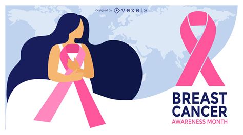 Diseño de mes de ilustración de cáncer de mama   Descargar ...