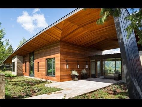 Diseño de moderna casa de campo, incluye diseño de ...